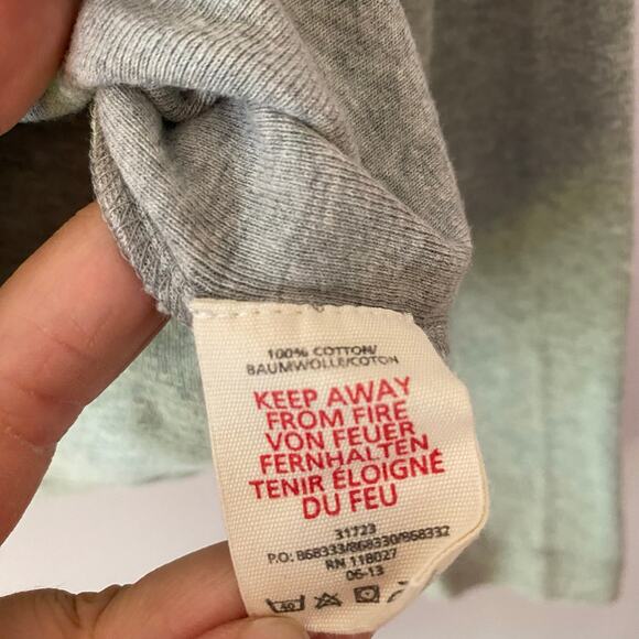 Mini Boden Girls 6-7 Years Gray Patchwork Swan Princess Long Sleeve Shirt Cotton - Picture 7 of 7